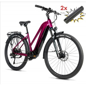 Elektrokolo LEADER FOX Barnet 28'' Lady - raspberry 2025