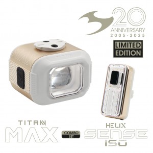 Sada světel MOON - TITAN MAX 1700Lm + HELIX SENSE 150Lm