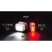 Sada světel MOON - TITAN MAX 1700Lm + HELIX SENSE 150Lm